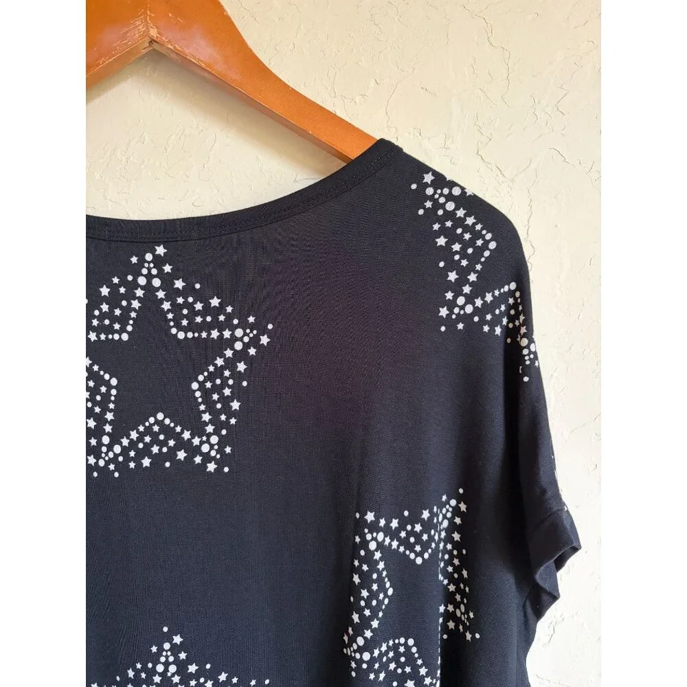 New! Buffalo David Bitton Super Soft Lightweight French Terry Short Sleeve Top M - Picture 7 of 7